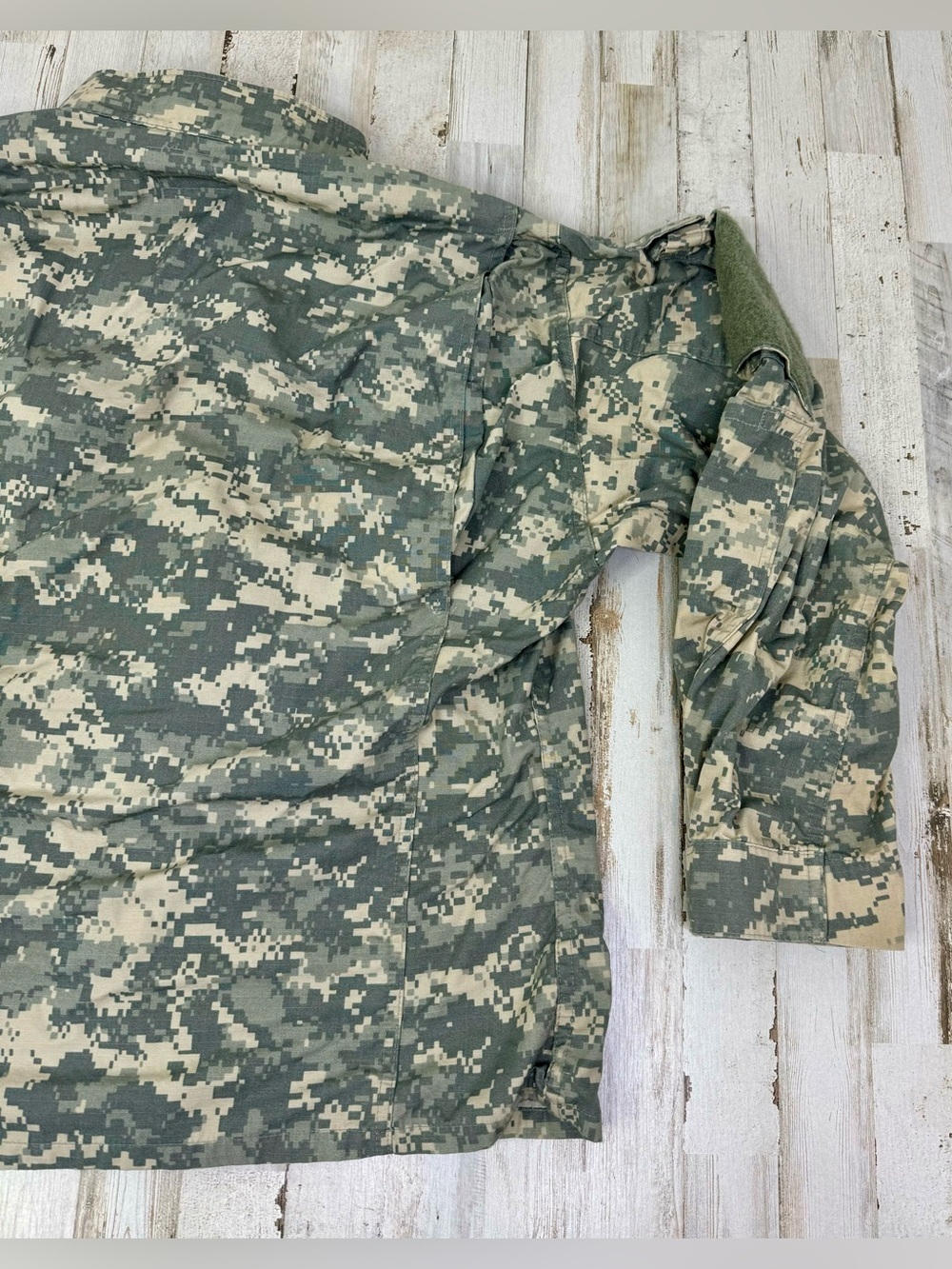 US Army Combat Jacket Adult Large Cargo Military Pockets Camo - Picture 11 of 12